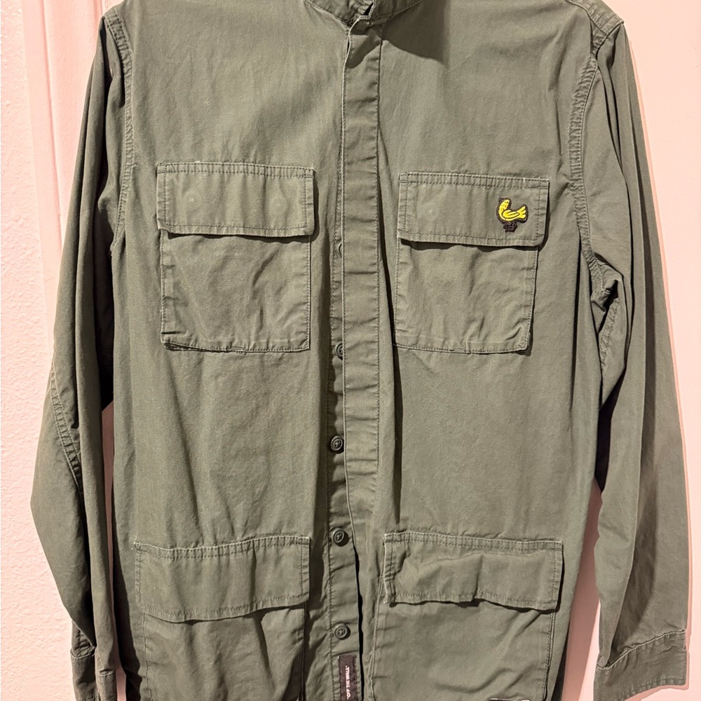 Vans Olive Green Shirt Jacket